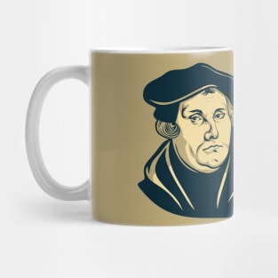 Quote from theologian and reformer Martin Luther Mug